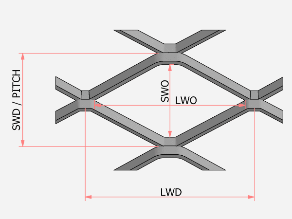 A drawing shows SWD, LWD and other useful information.